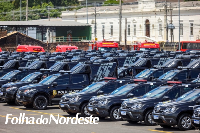 Governo do Estado entrega 148 novas viaturas para as forças de segurança: Lagoa Vermelha é contemplada