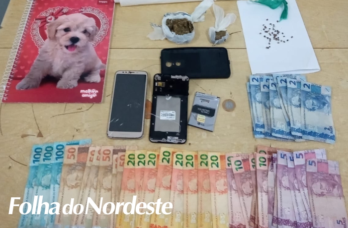 Região: Homem é preso por tráfico de drogas