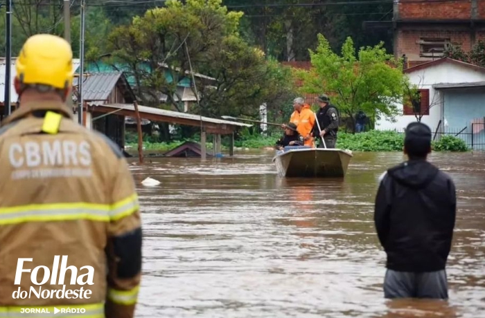Quatro pessoas morreram em decorrência dos temporais