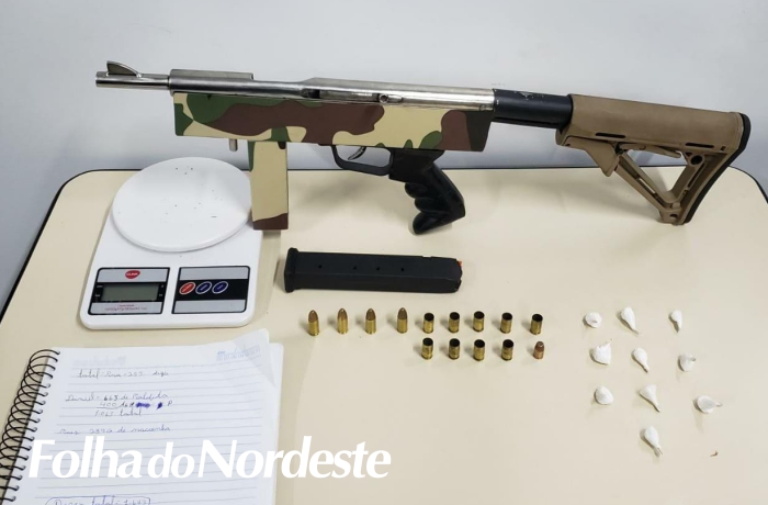 Brigada Militar apreende em Lagoa submetralhadora artesanal