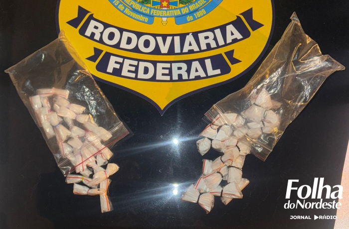 PRF prende traficante com cocaína na BR 116 em Caxias do Sul