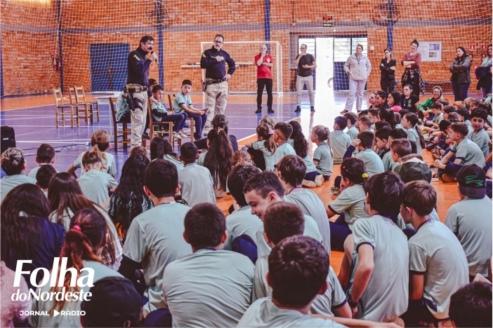 Projeto Cooperando com a Vida promove educação para um trânsito mais seguro em Ibiaçá