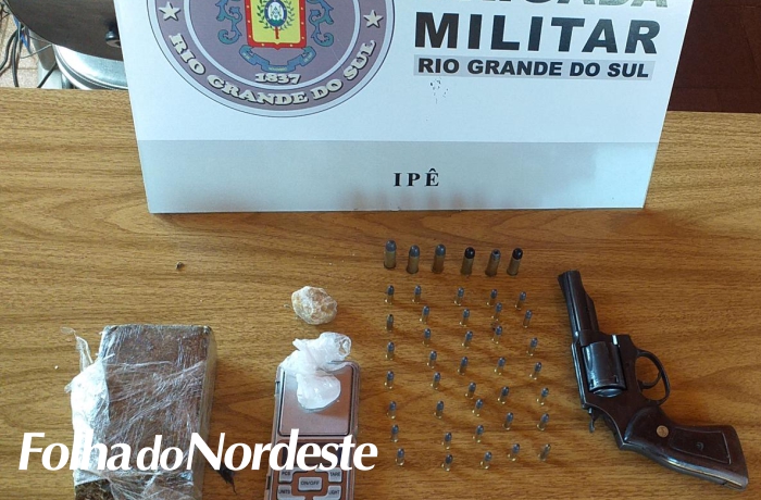 Região: Brigada Militar realiza prisão em flagrante em Ipê
