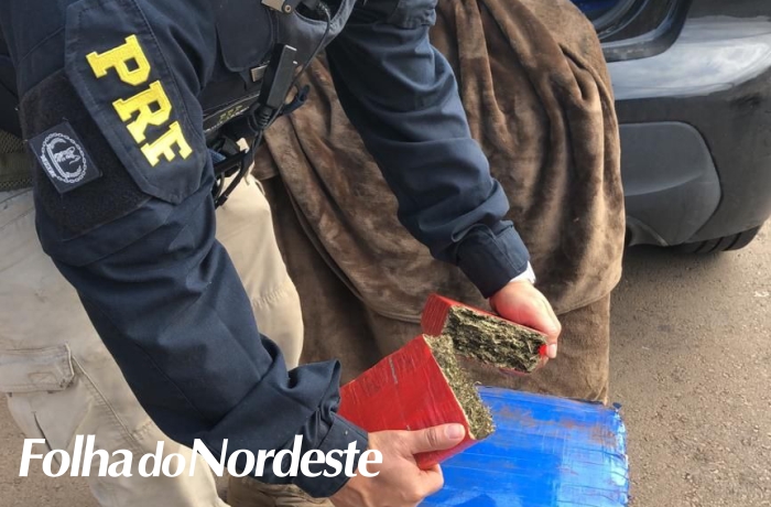 PRF prende traficante com 100 quilos de maconha