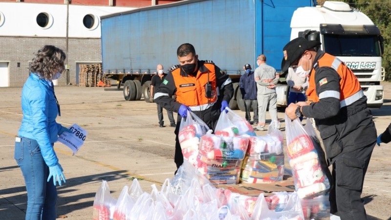 Primeiro ciclo de entregas dos kits de alimentação escolar é concluído