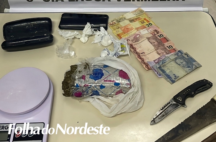 Homem é preso por tráfico de drogas em Lagoa Vermelha