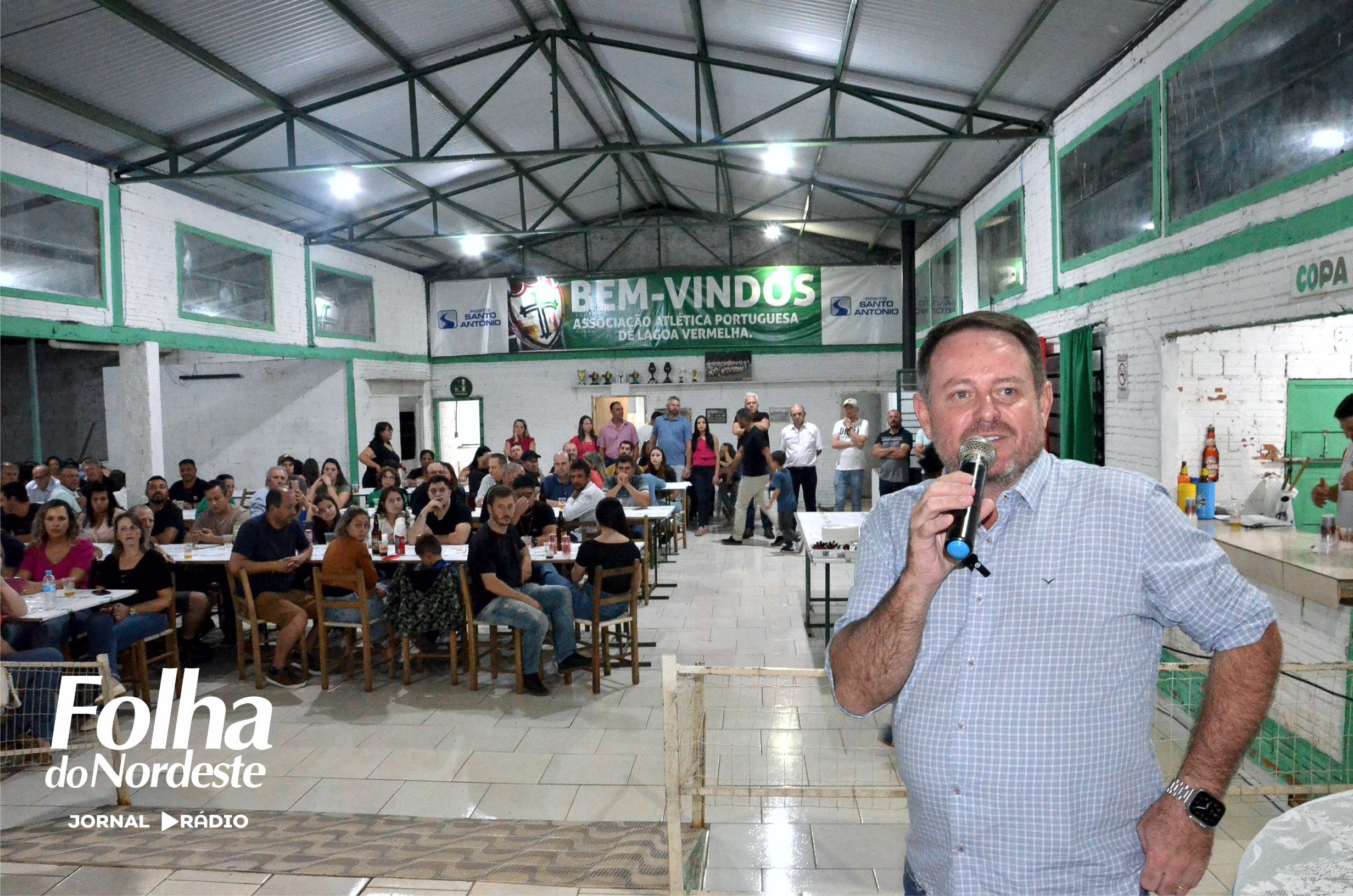 Criação do Podemos em Lagoa Vermelha é oficializada com a presença de Santini	