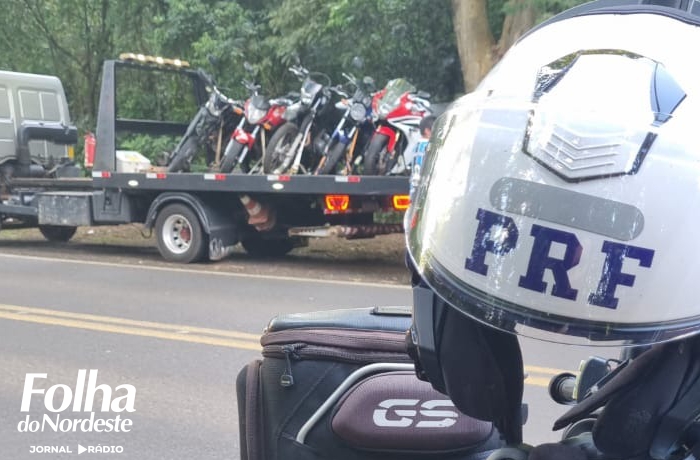 PRF intensifica fiscalização de motocicletas