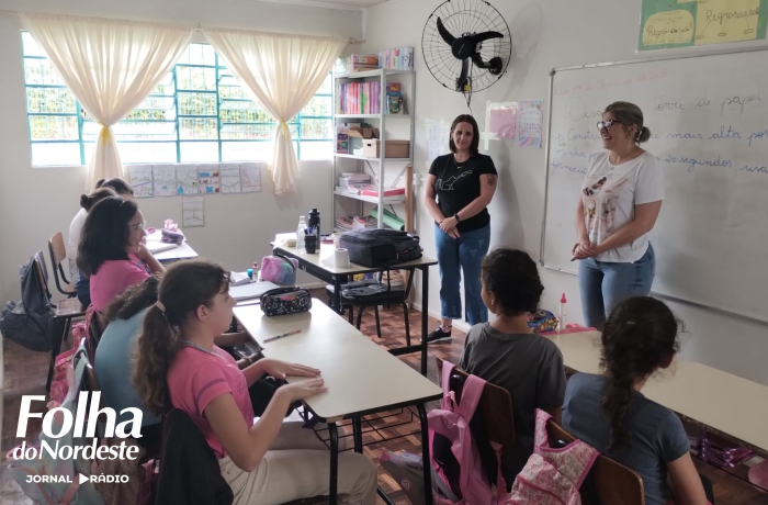 Prefeita Marizete Rauta visita escolas municipais e reforça compromisso com a educação em Capão Bonito do Sul