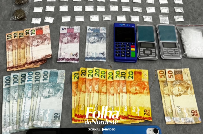 Mulher é presa por tráfico de drogas durante ação da Brigada Militar em Vacaria