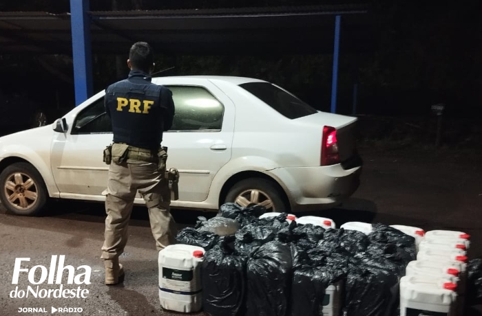 PRF prende contrabandistas com mais de meia tonelada de agrotóxicos ilegais em São José das Missões 
