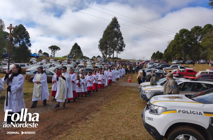 Brigada Militar garante segurança durante a 48ª Romaria do Senhor Bom Jesus em Esmeralda