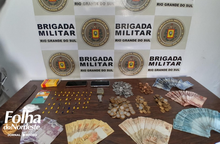 BM prende mulher por tráfico de drogas em Bom Jesus