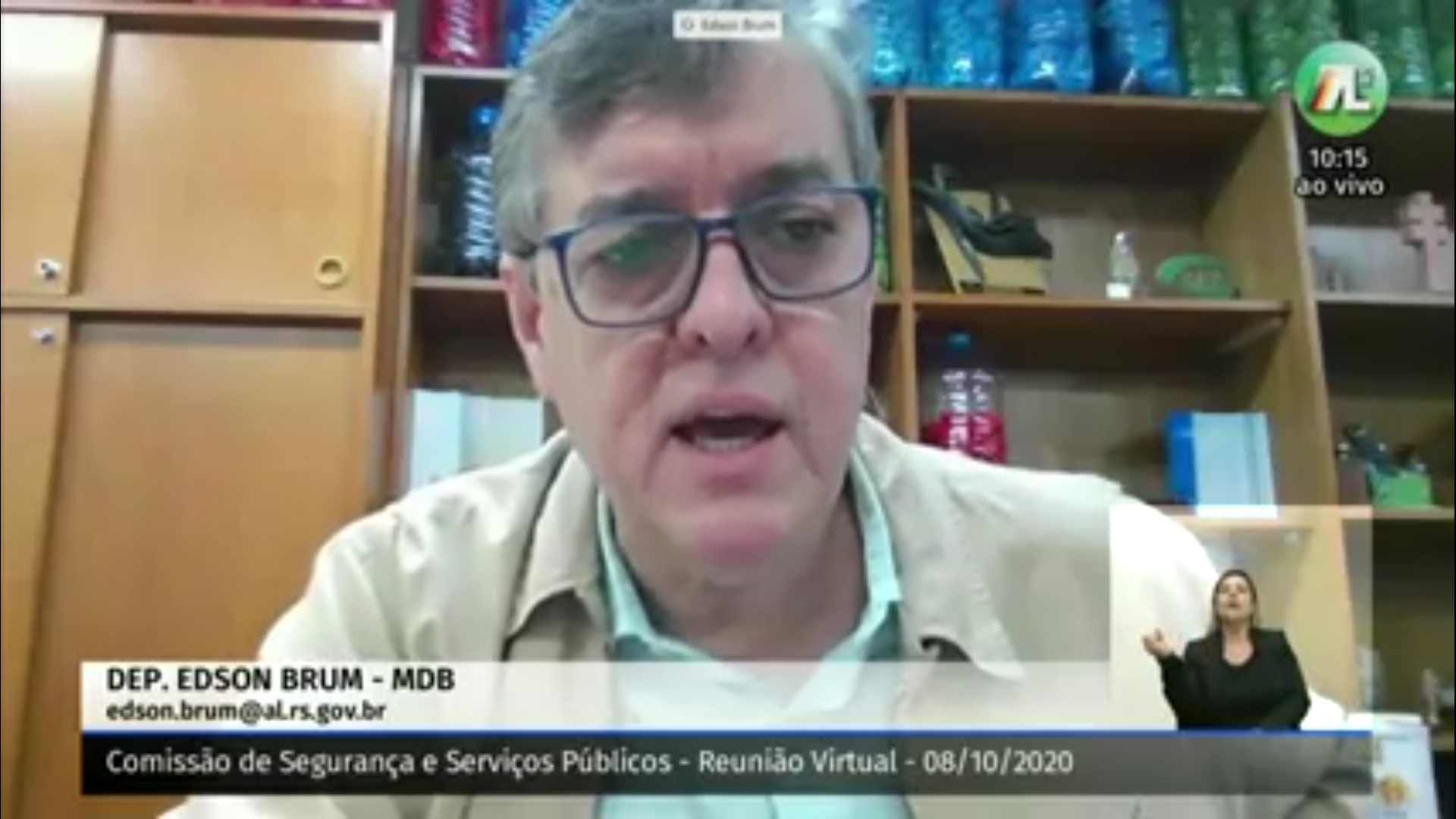 Deputado Brum defende solução urgente para zerar espera para confecção de CNH no RS
