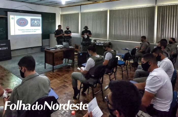 Brigada Militar realiza treinamento de atendimento pré-hospitalar policial em Vacaria