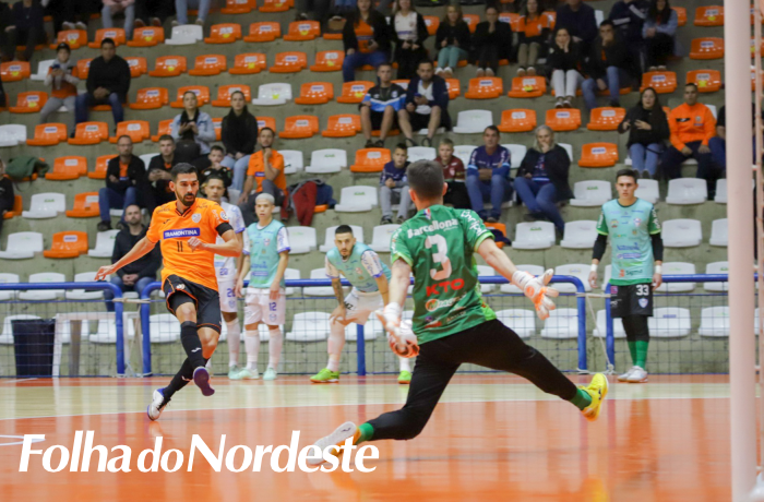 Lagoa Futsal sofre goleada em Carlos Barbosa