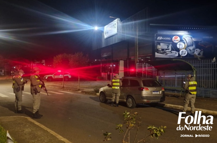 Brigada Militar realiza a 9ª fase da Operação Plano Tático Operacional em toda a região
