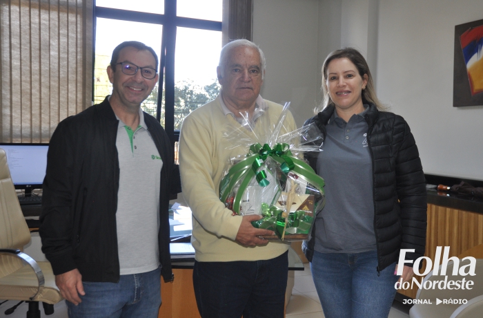 SICREDI cumprimenta Folha do Nordeste pelo seu 32º aniversário