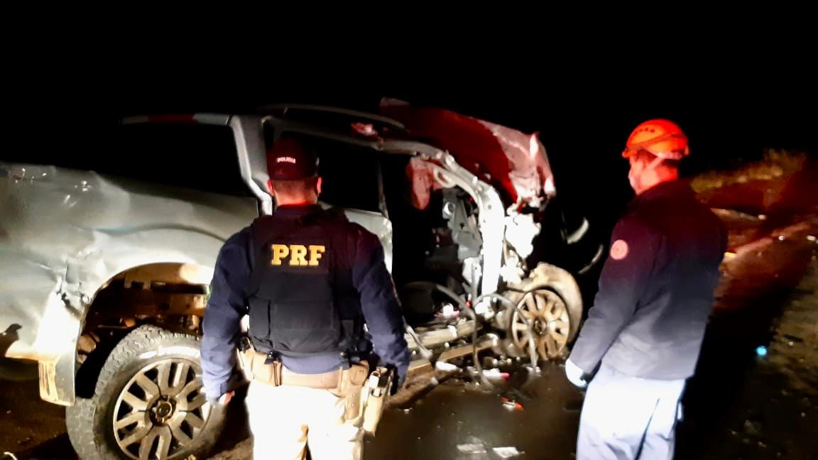 Colisão frontal na BR 285 deixa duas mulheres em estado grave