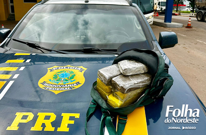 PRF prende mulher por tráfico de drogas em Passo Fundo