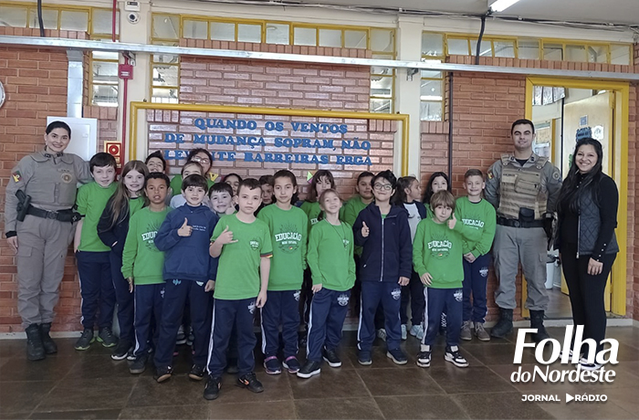 Patrulha Maria da Penha realiza palestra educativa no Jardim América dentro da campanha Agosto Lilás