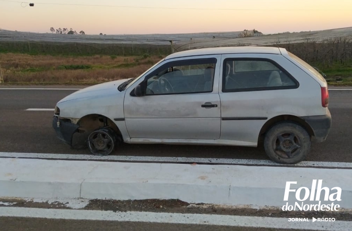 Embriagada, mulher é presa pela PRF com carro furtado em Bom Jesus