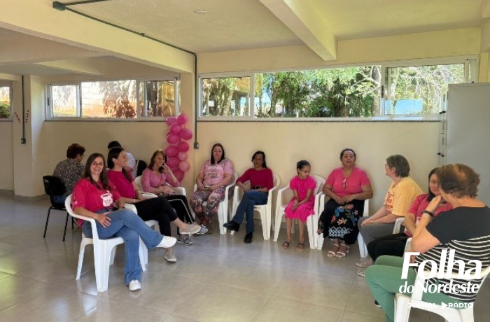 Ação do ESF Floresta valoriza o autocuidado durante o Outubro Rosa