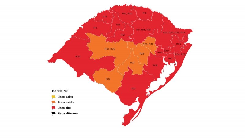 Lagoa na Bandeira Vermelha novamente