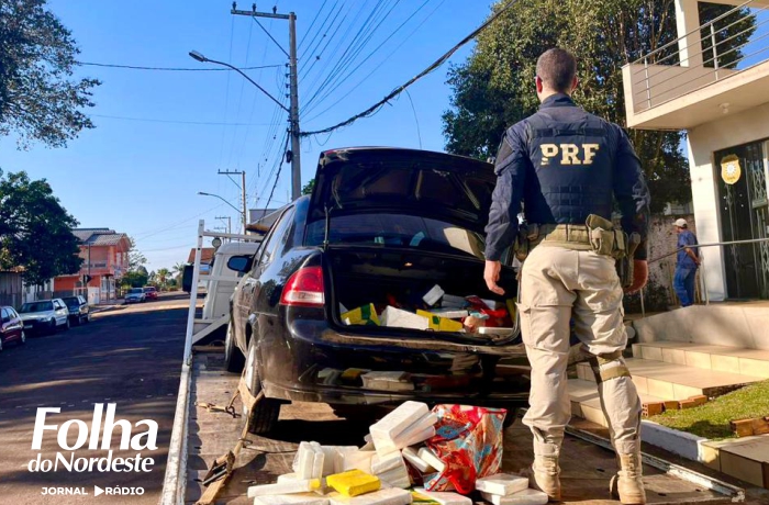 PRF apreende cocaína avaliada em 27 milhões de reais