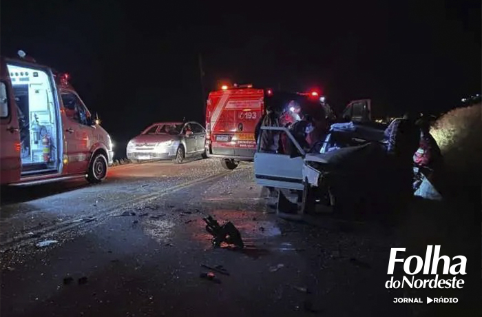 Acidente de trânsito com vítima fatal na região