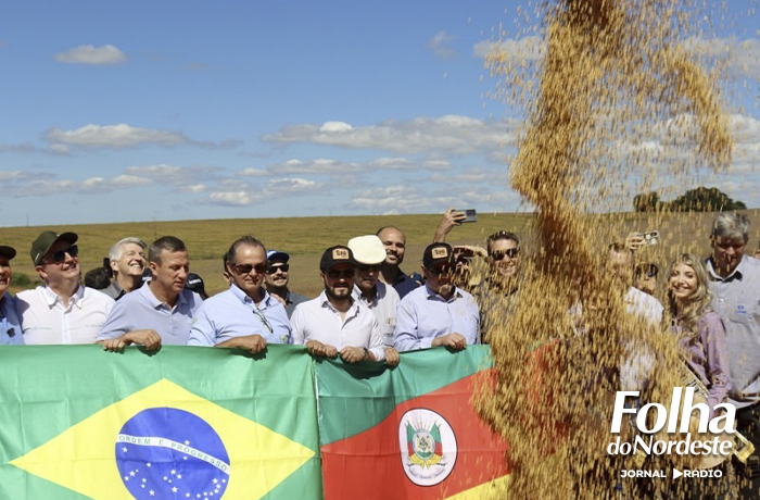 Otimismo marca abertura oficial da colheita da soja no Estado