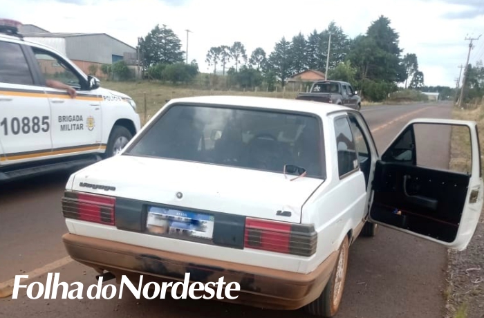 Brigada Militar de Vacaria efetua prisão de homem após resistência à abordagem