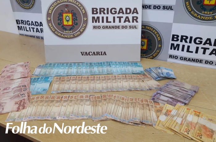 Brigada Militar realiza prisão de suspeito de furto em estabelecimento comercial