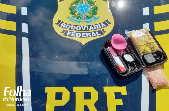 PRF apreende comprimidos de ecstasy e haxixe na BR-116 em Vacaria