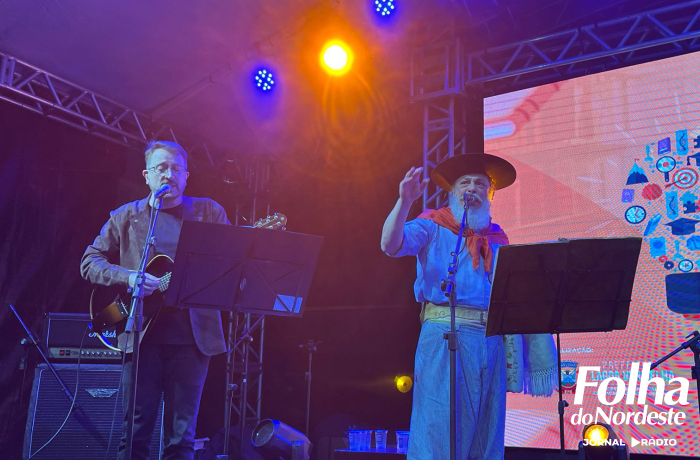 Show A cidade encontra o campo com Thedy Corrêa e Luiz Marenco marca Feira do Livro