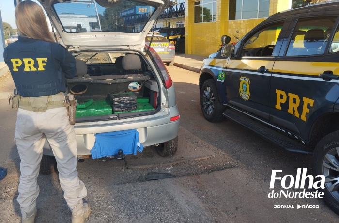 PRF apreende mais de 100 quilos de maconha em Passo Fundo