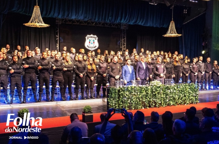 Governo do Estado realiza formatura de 101 novos servidores da Polícia Penal