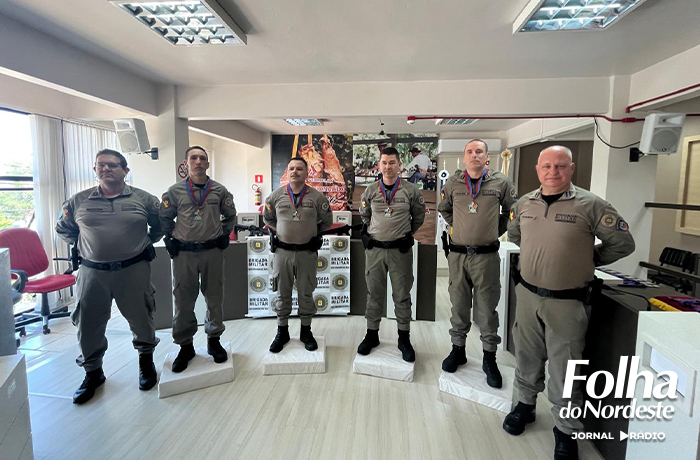 Brigada Militar comemorou os 54 anos do 10° BPM com cerimônia em Lagoa Vermelha
