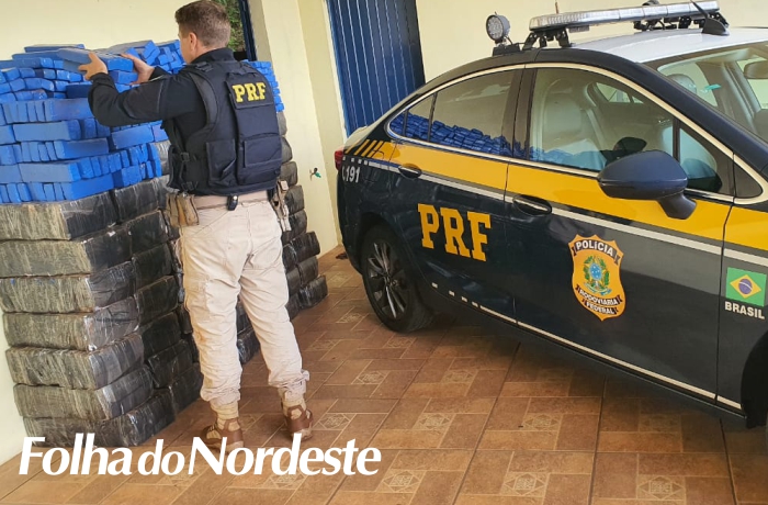 PRF prende traficantes com mais de uma tonelada de maconha