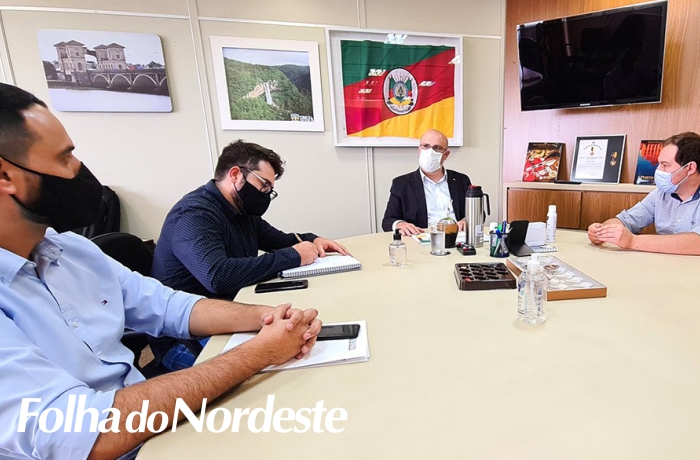 Lideranças de Lagoa Vermelha mantiveram audiência com o secretário Lorenzoni