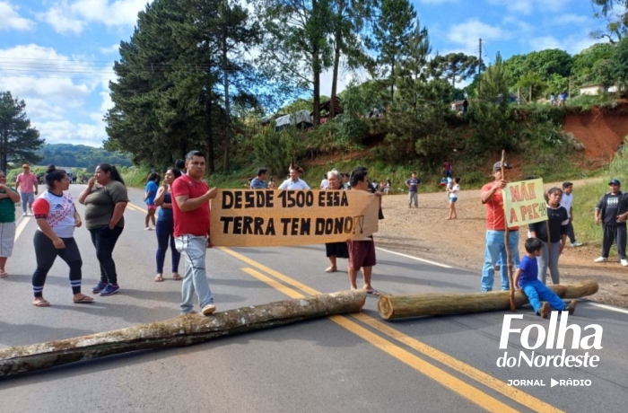 Rodovias BR 386 e BR 285 na região norte do RS são interrompidas por manifestações indígenas