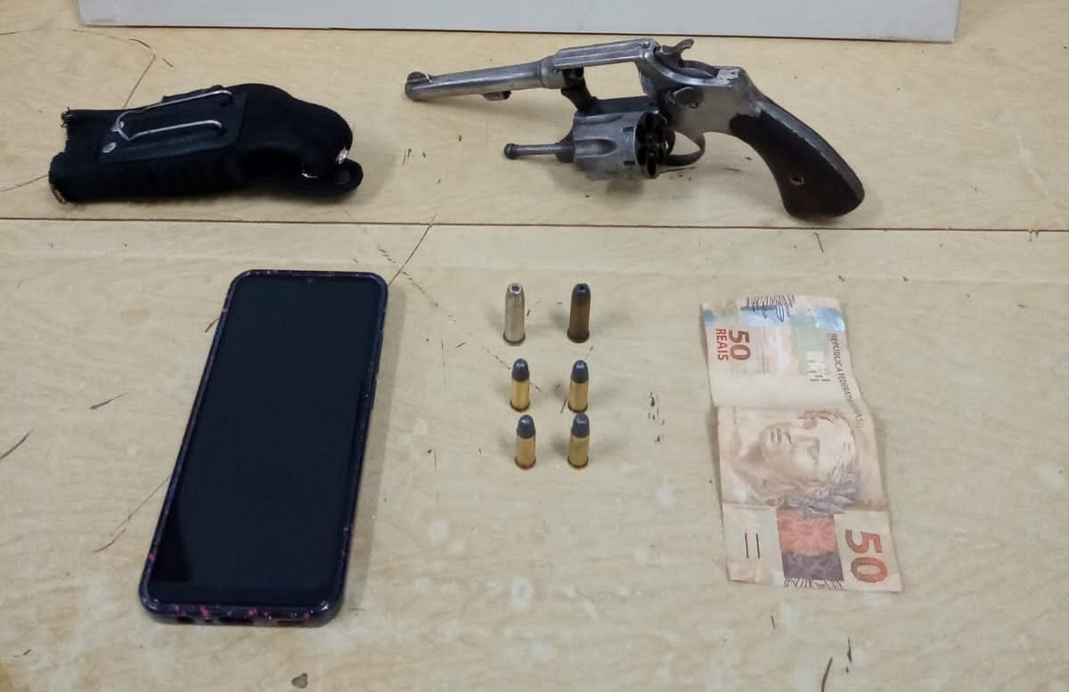 Brigada Militar realiza prisão por porte ilegal de arma de fogo