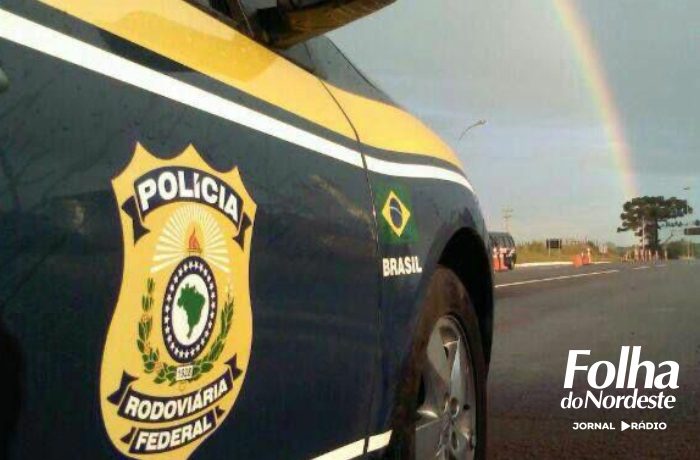 Acidente na BR-116 em Vacaria deixa motociclista ferido e motorista autuada por embriaguez