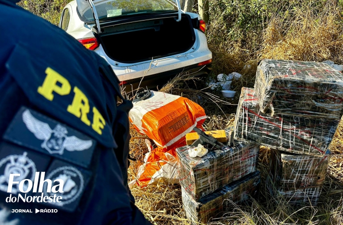 PRF prende traficante armado transportando maconha em Passo Fundo
