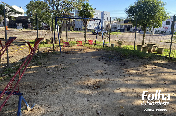 Pomatti solicita melhorias na Praça Frei Mateus Dolzan 