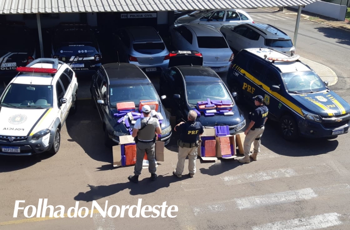 PRF e BM prendem traficantes com carga de maconha no Norte do Estado