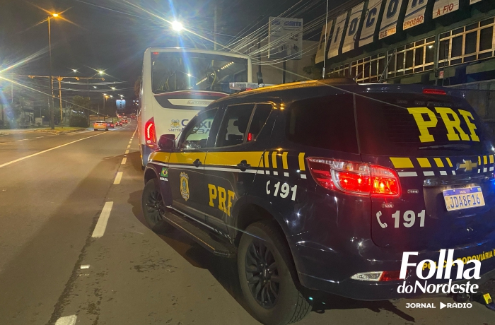 PRF prende homem por importunação sexual em ônibus na BR-116, em Caxias do Sul