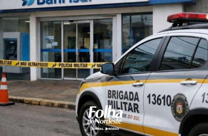 Óbito é registrado em agência bancária no centro de Paim Filho