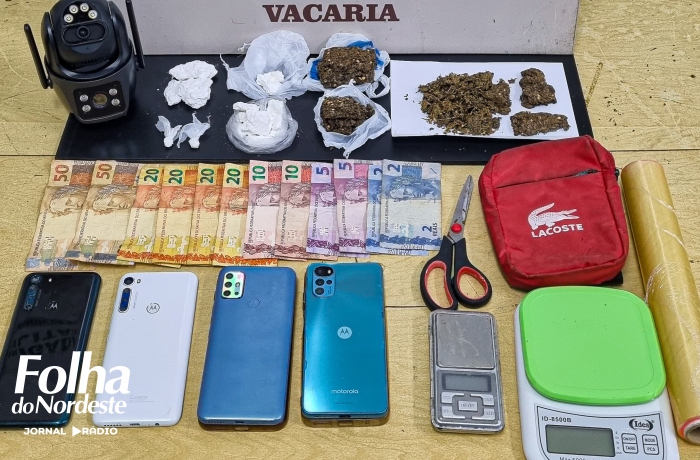 Brigada Militar prende mulher por tráfico de drogas em Vacaria