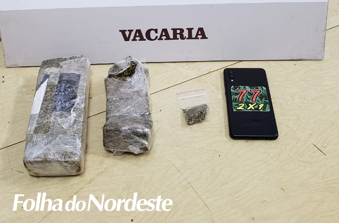 10° BPM Brigada Militar efetua prisão por tráfico de entorpecentes em Vacaria